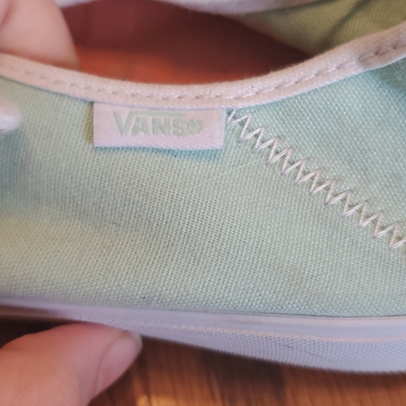 Mint Green Vans - Picture 4 of 5